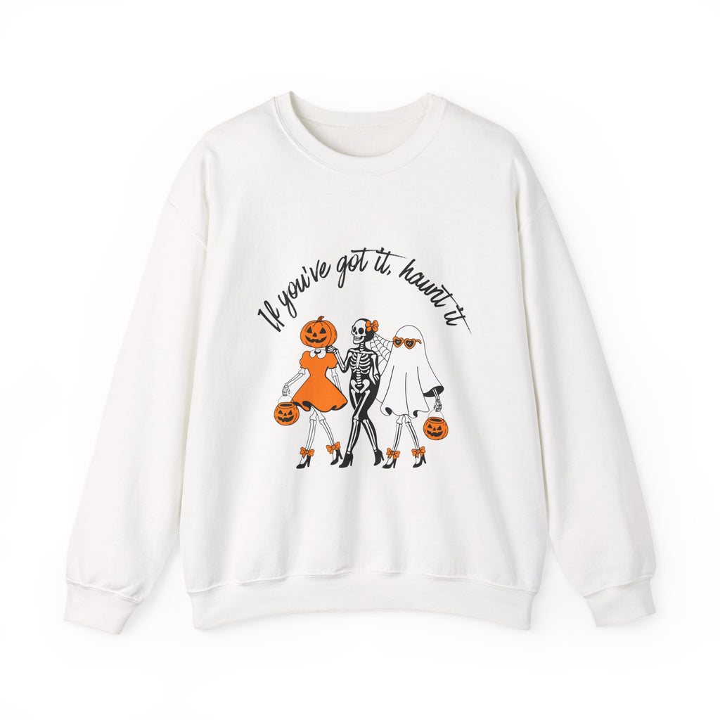 Halloween-Inspired Crewneck Sweatshirt