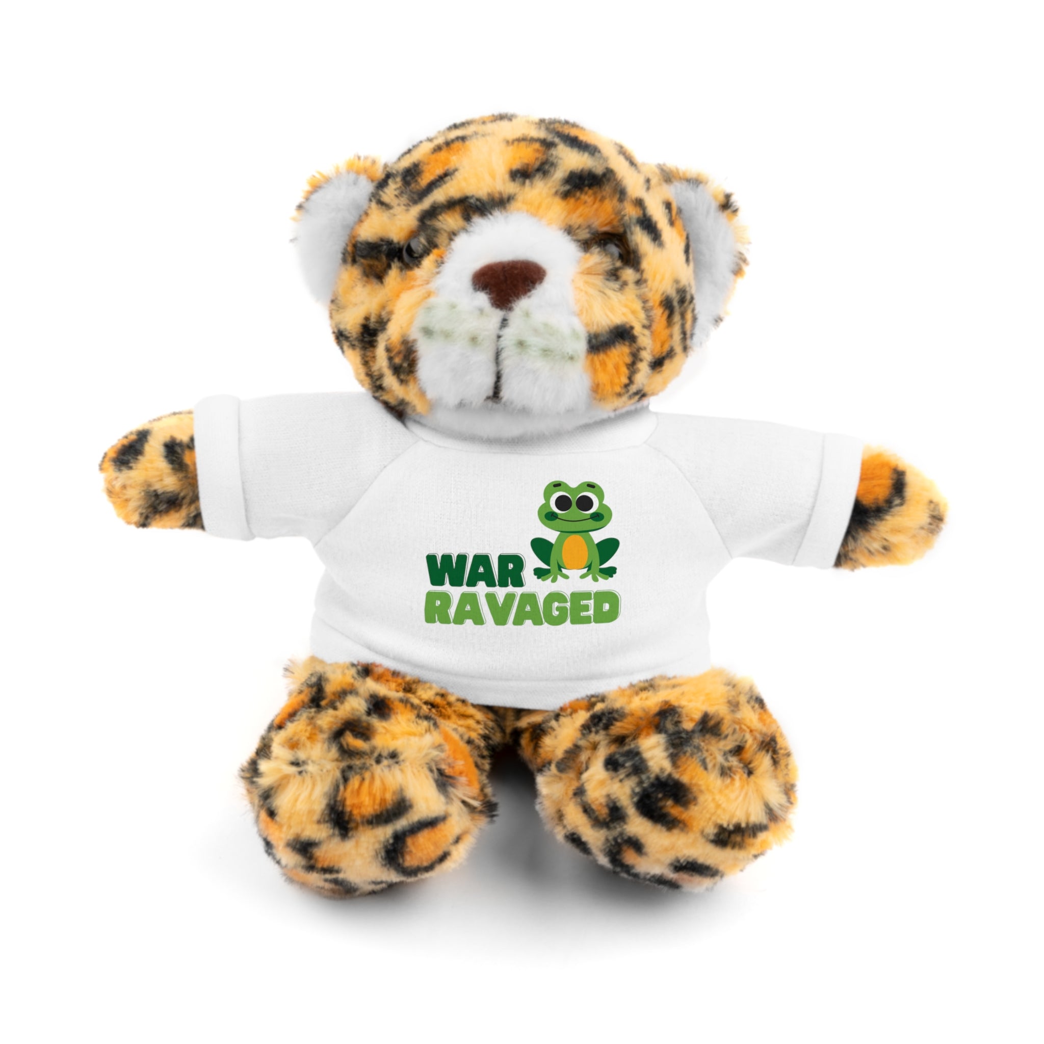 War Ravaged Frog Plush Bear