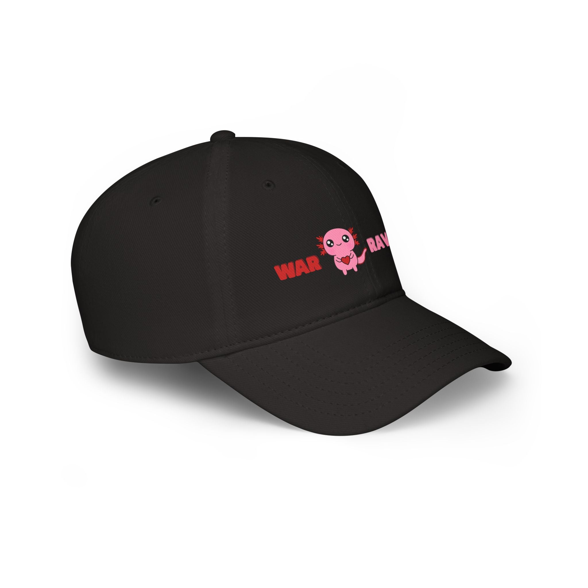 War Ravaged Kawaii Axolotl Baseball Cap