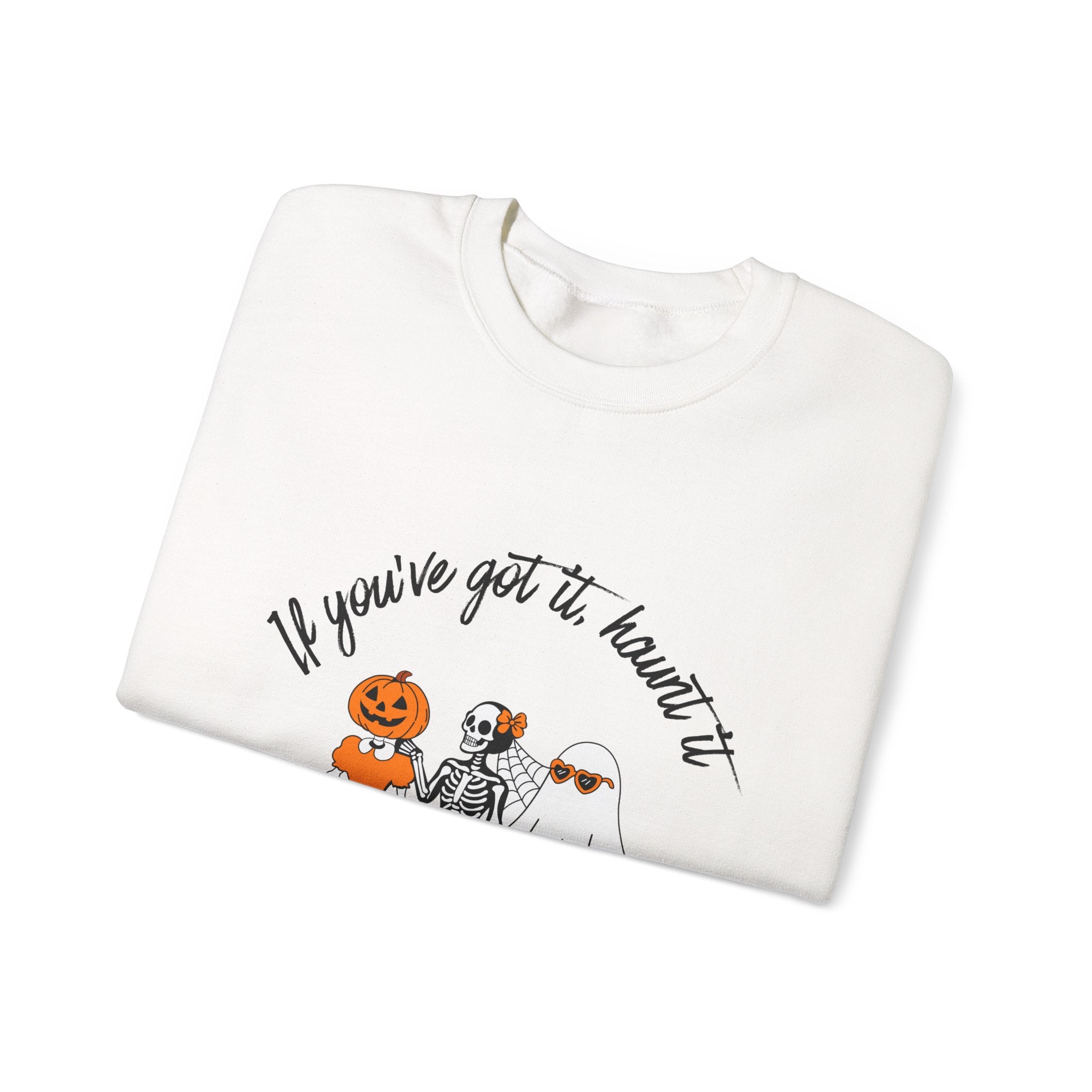 Halloween-Inspired Crewneck Sweatshirt