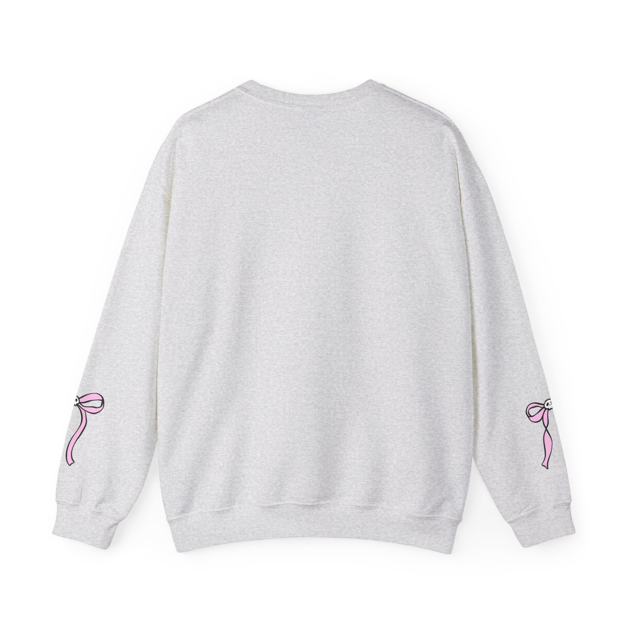 Cute Skull Bow Crewneck Sweatshirt