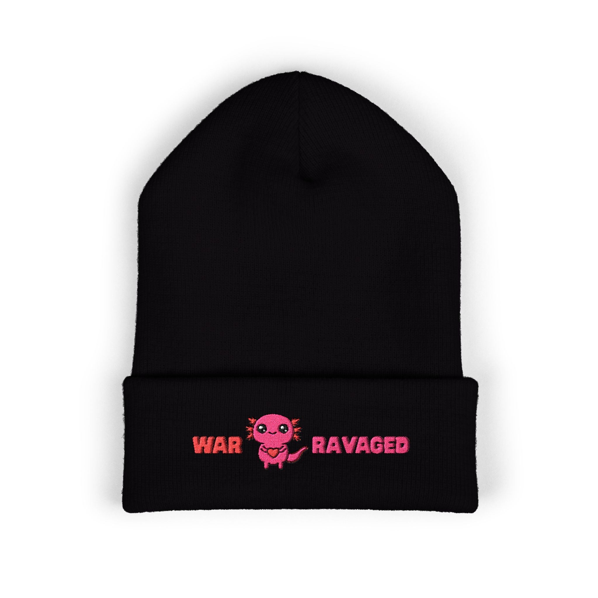 War Ravaged Axolotl Classic Cuffed Beanie