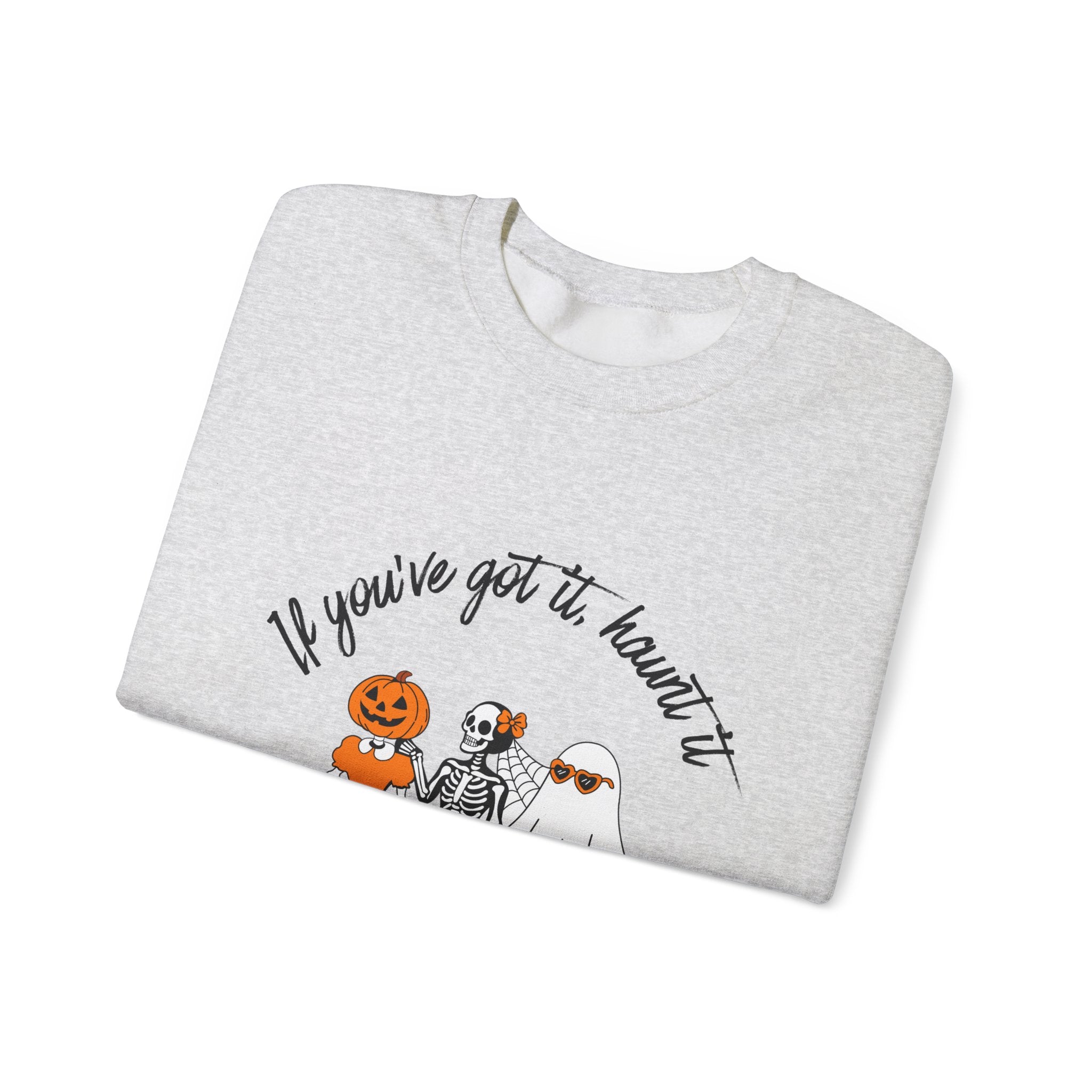 Halloween-Inspired Crewneck Sweatshirt