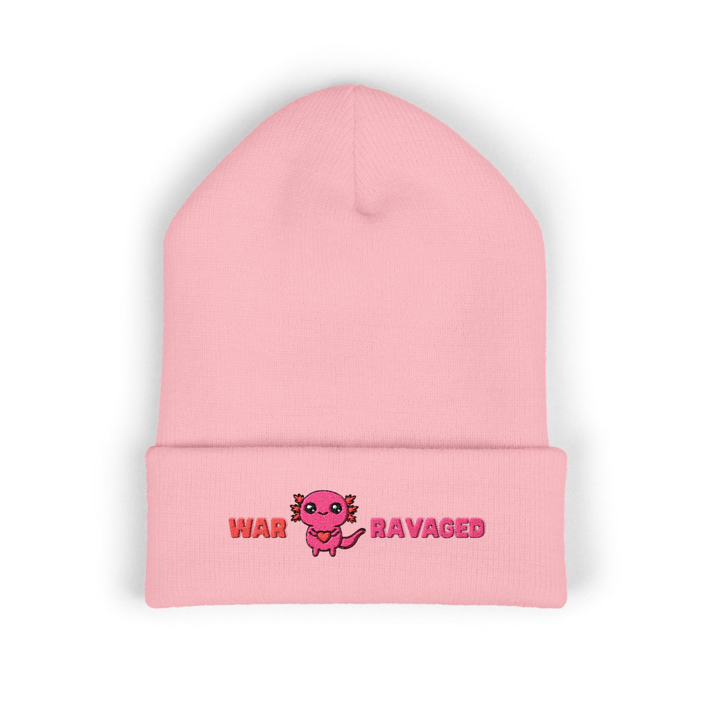 War Ravaged Axolotl Classic Cuffed Beanie