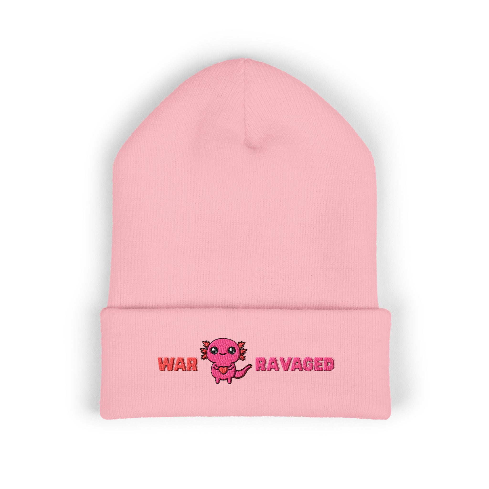 War Ravaged Axolotl Classic Cuffed Beanie