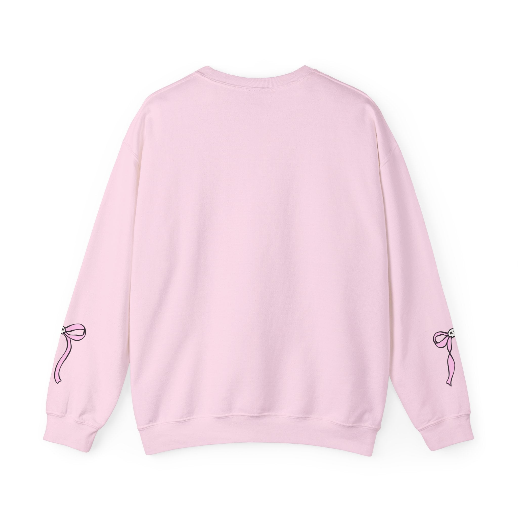 Cute Skull Bow Crewneck Sweatshirt