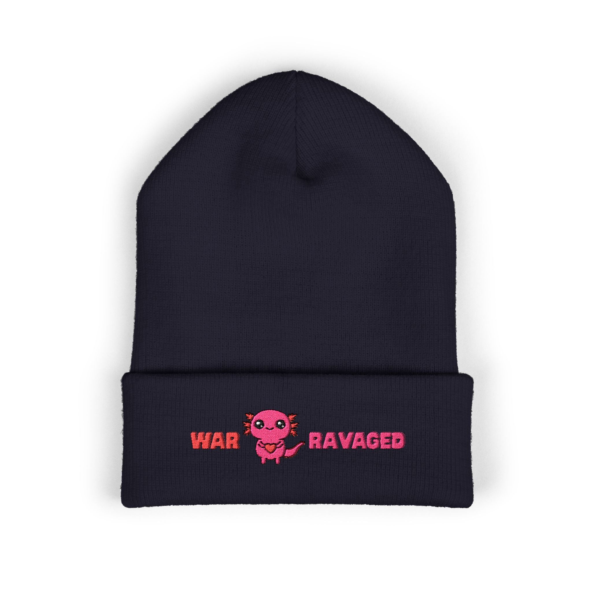 War Ravaged Axolotl Classic Cuffed Beanie