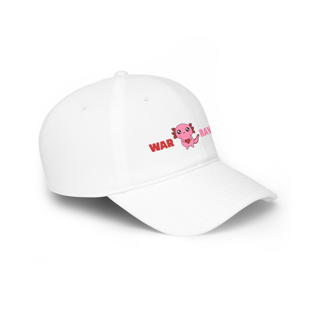 War Ravaged Kawaii Axolotl Baseball Cap