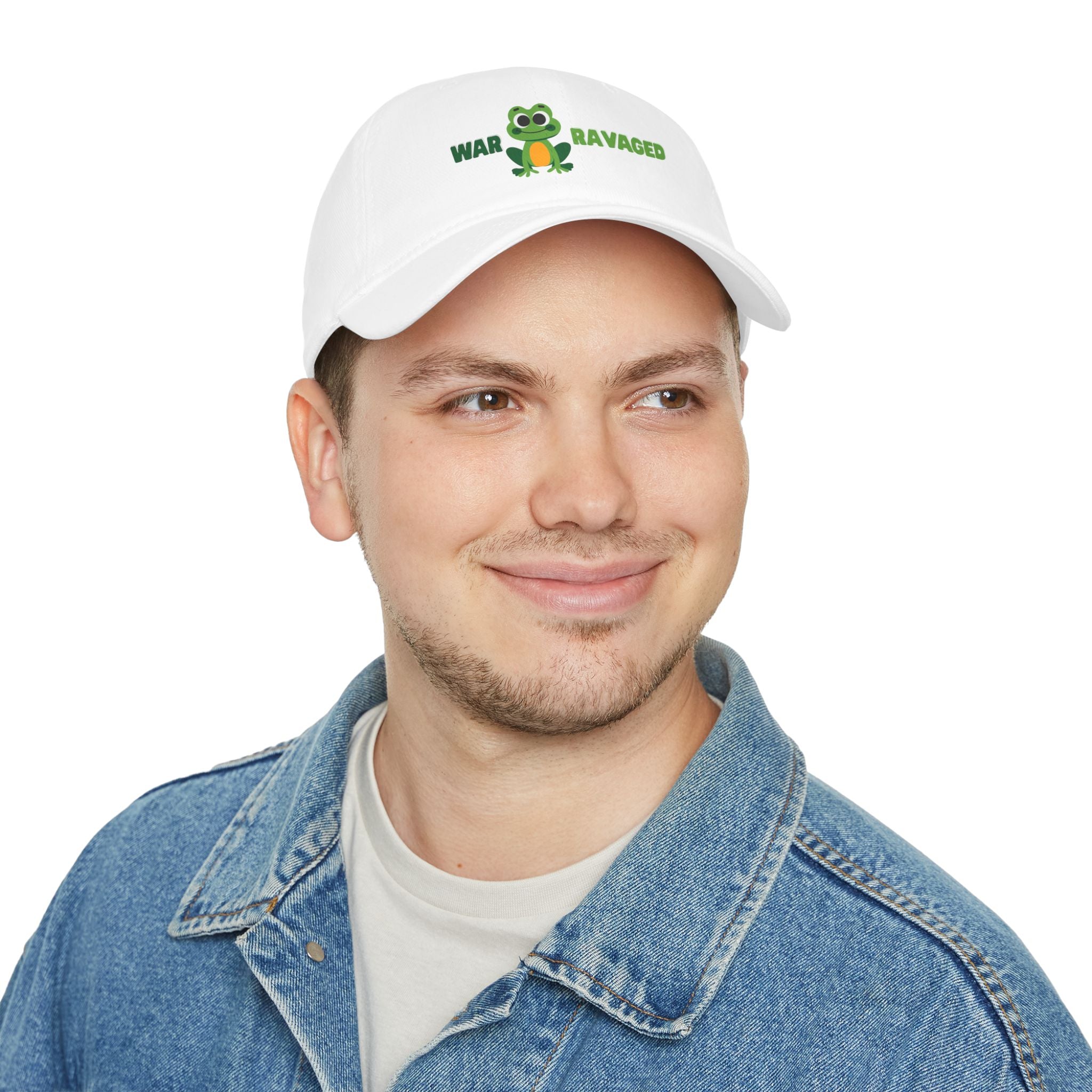 War Ravaged Kawaii Frog Baseball Cap