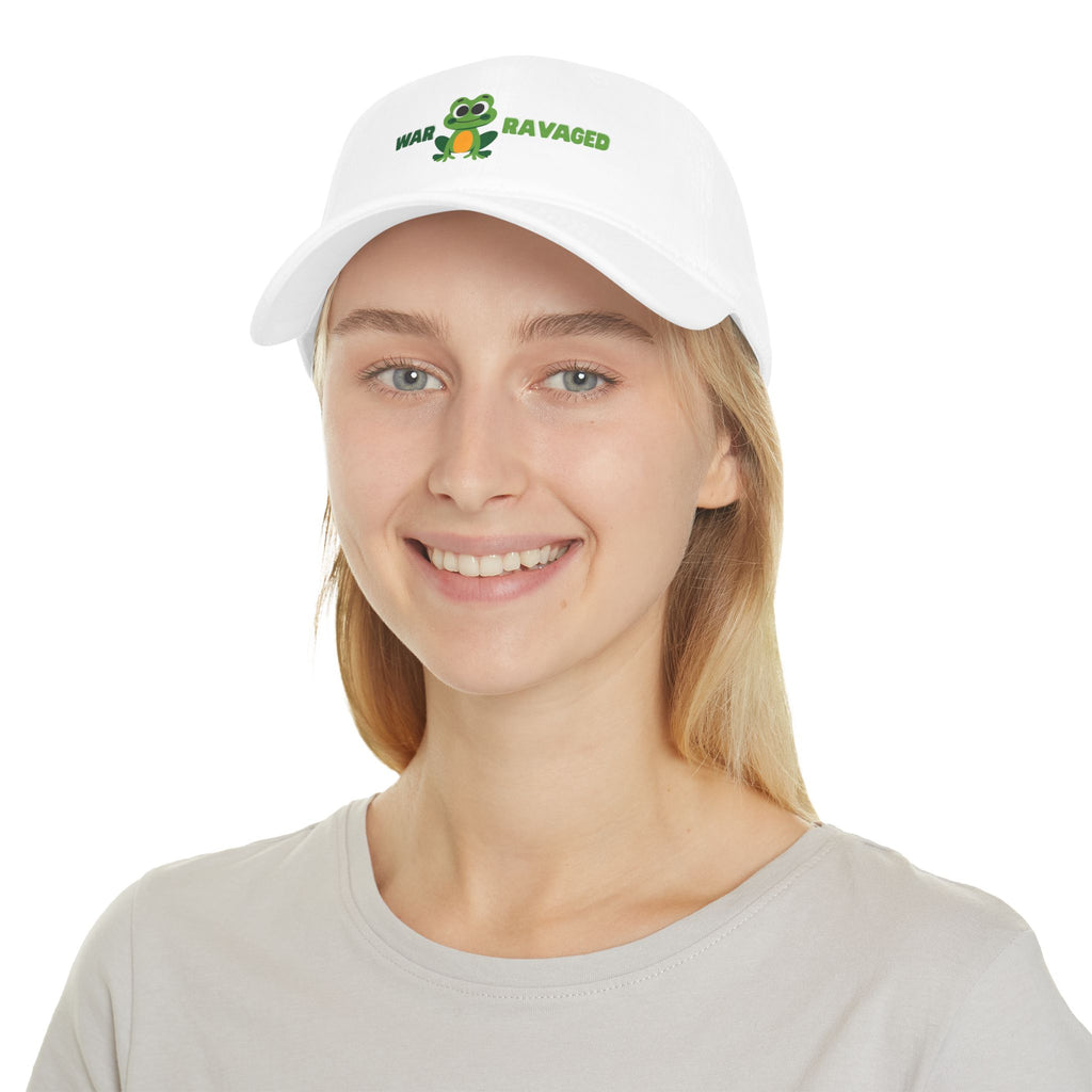 War Ravaged Kawaii Frog Baseball Cap