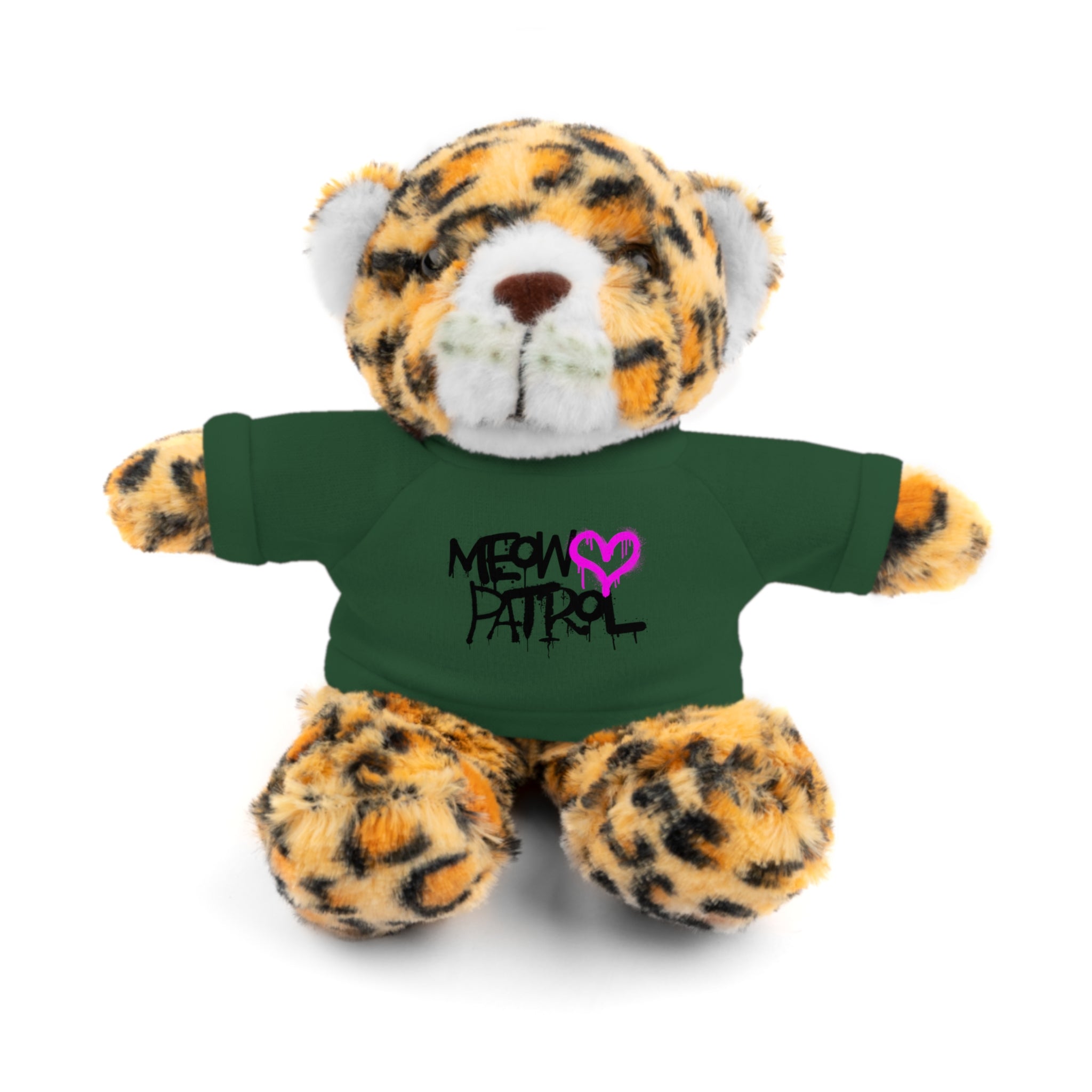 Meow Patrol Cute Plush Teddy Bear