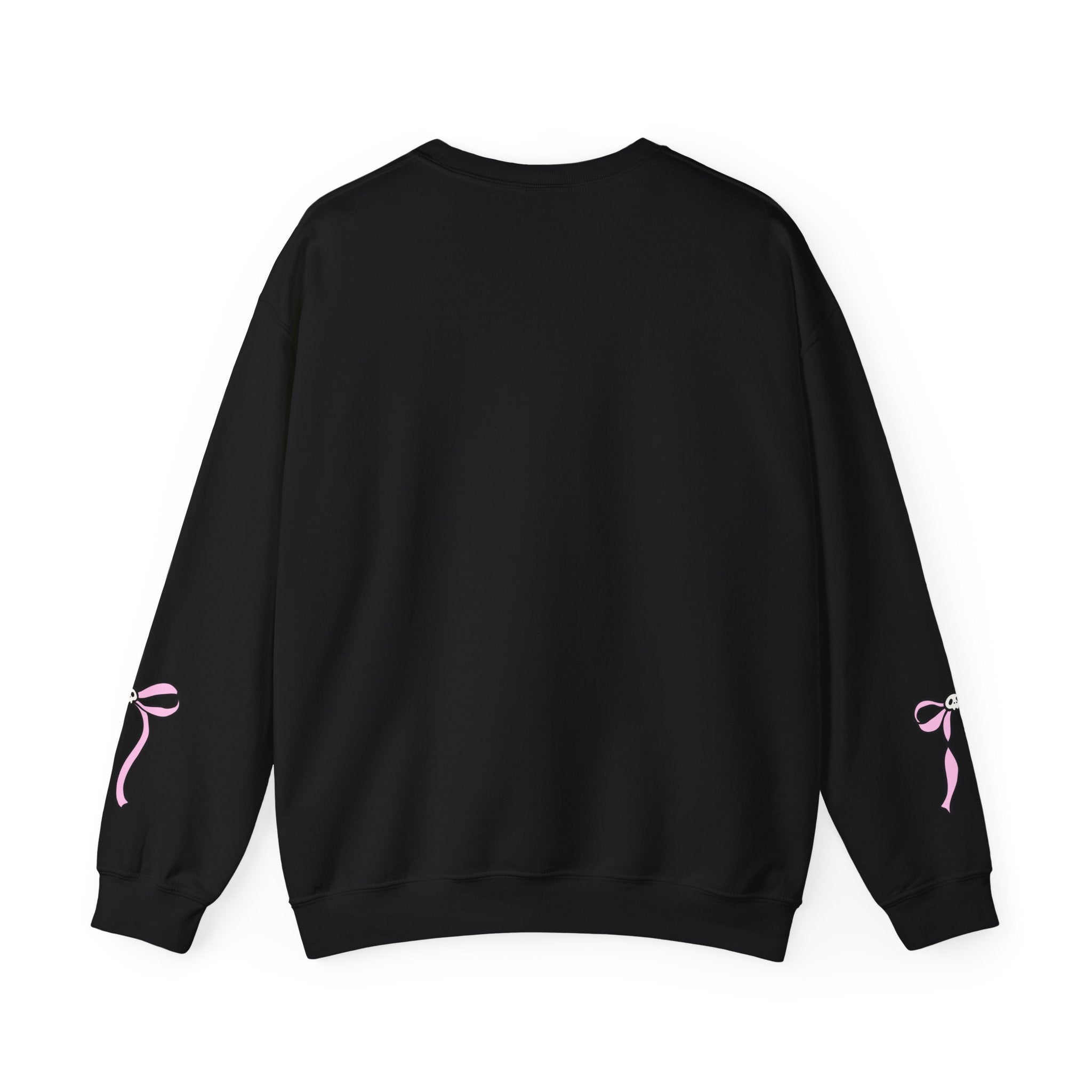 Cute Skull Bow Crewneck Sweatshirt