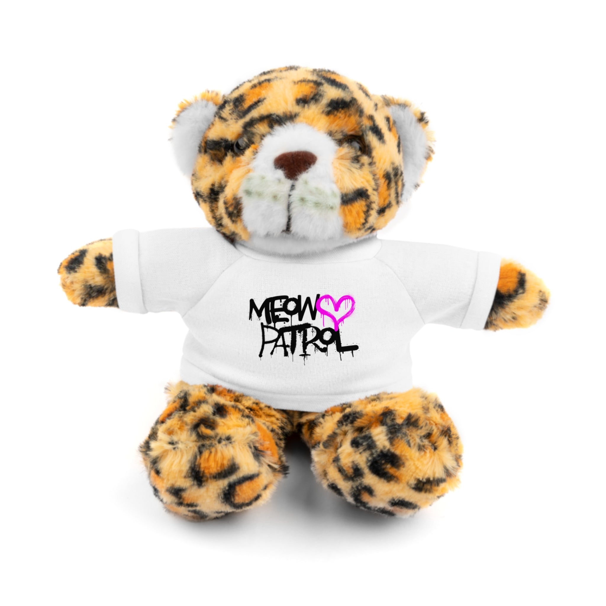 Meow Patrol Cute Plush Teddy Bear