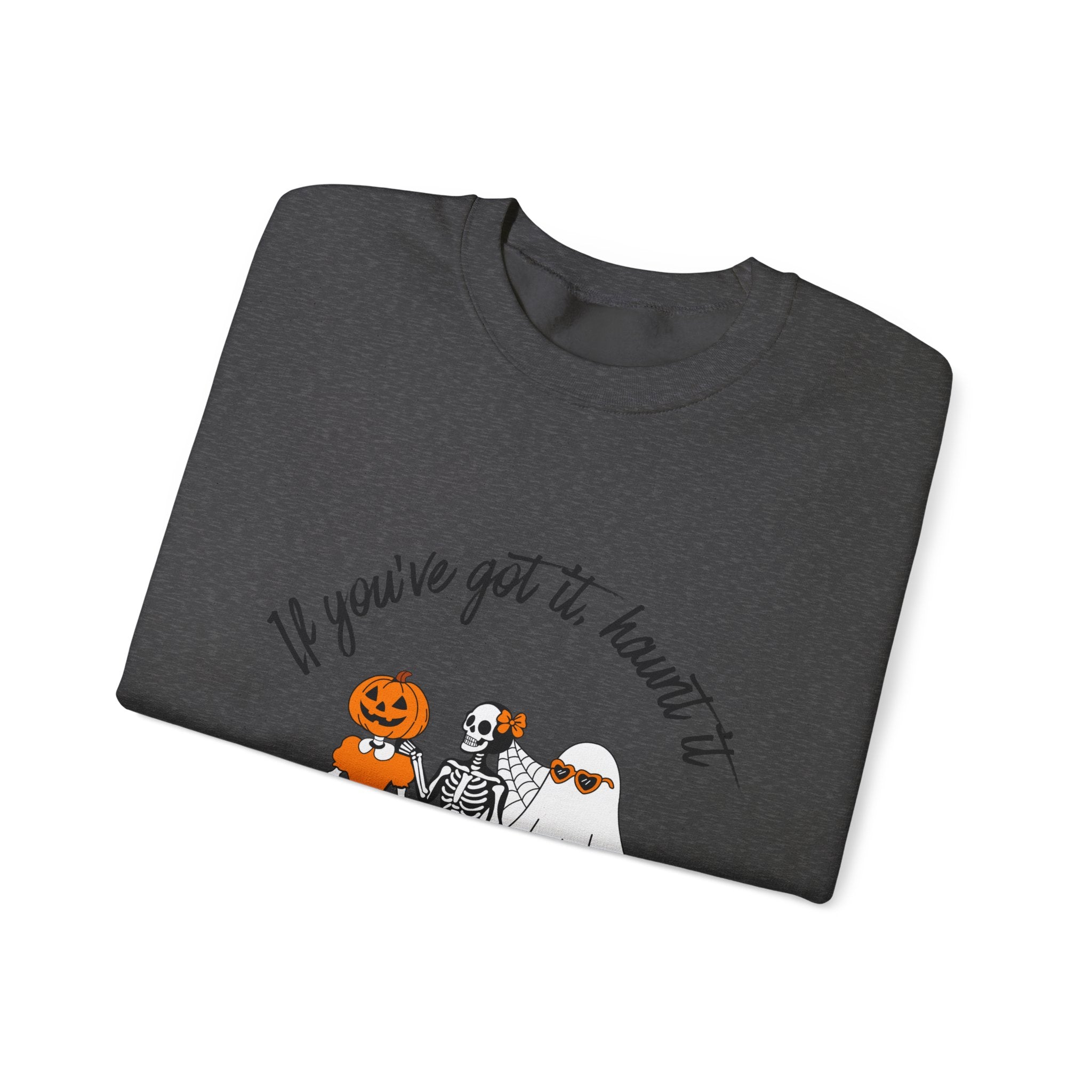 Halloween-Inspired Crewneck Sweatshirt
