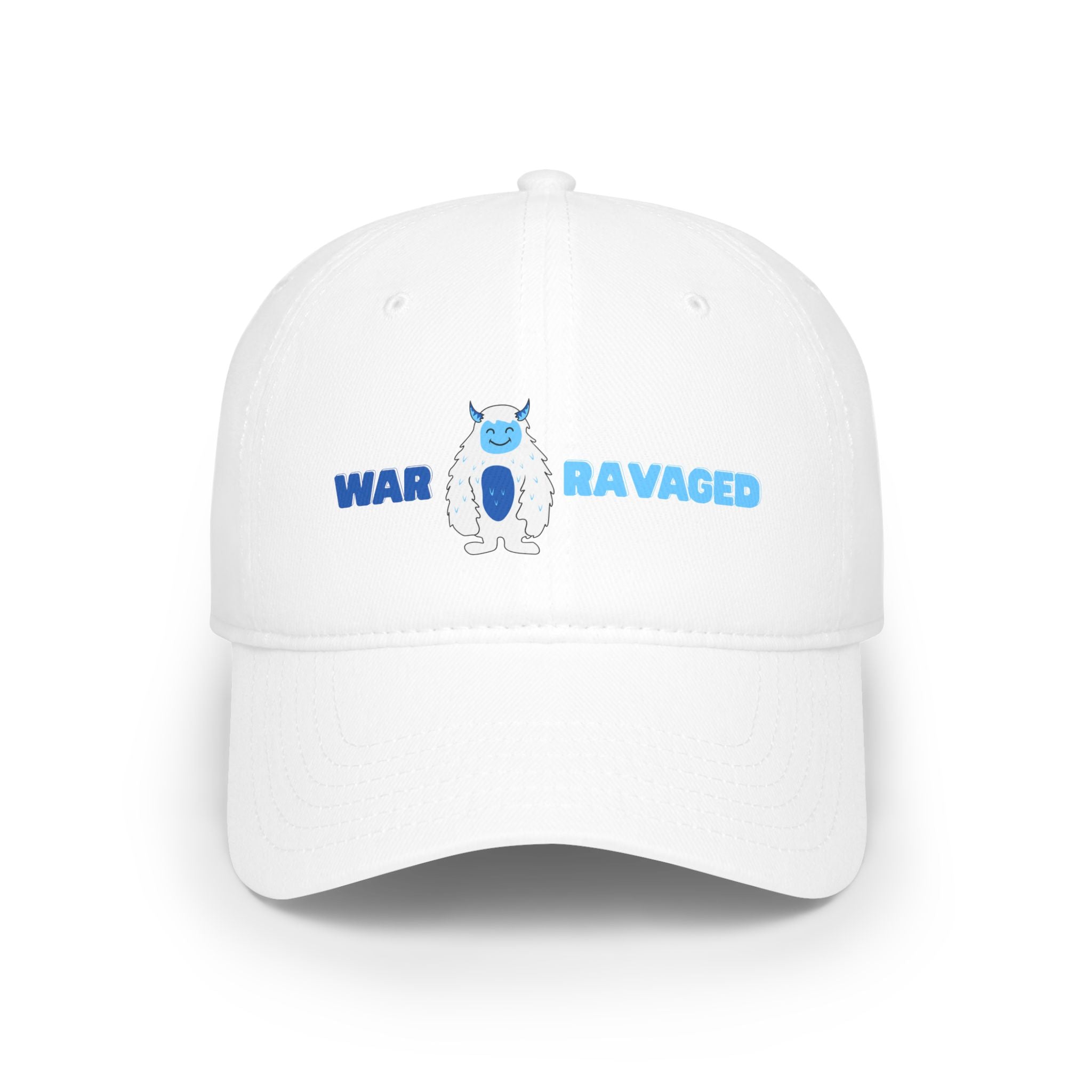 War Ravaged Kawaii Bigfoot Baseball Cap