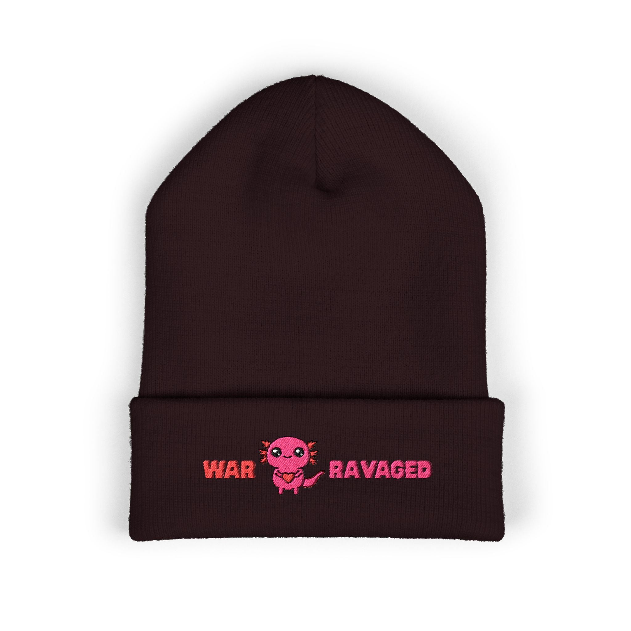 War Ravaged Axolotl Classic Cuffed Beanie