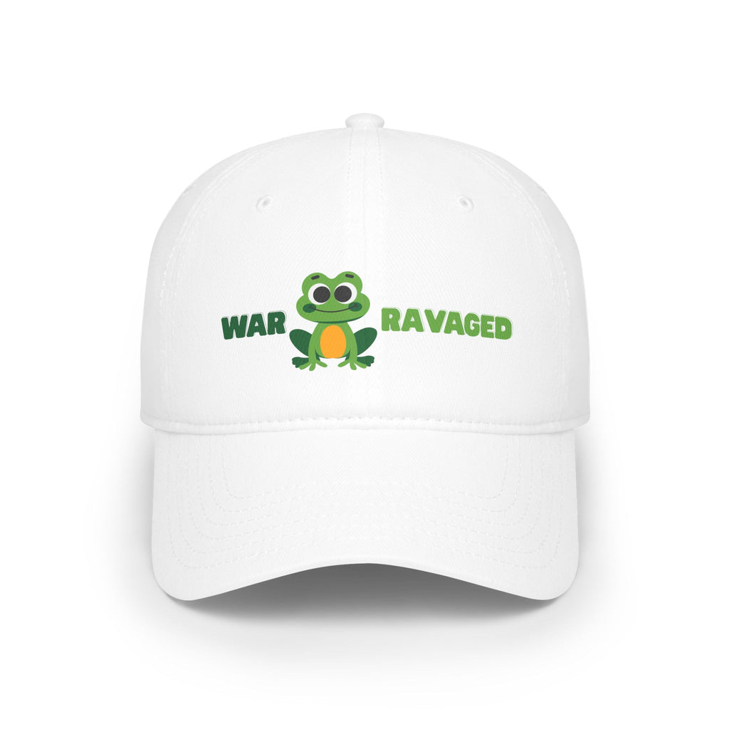 War Ravaged Kawaii Frog Baseball Cap