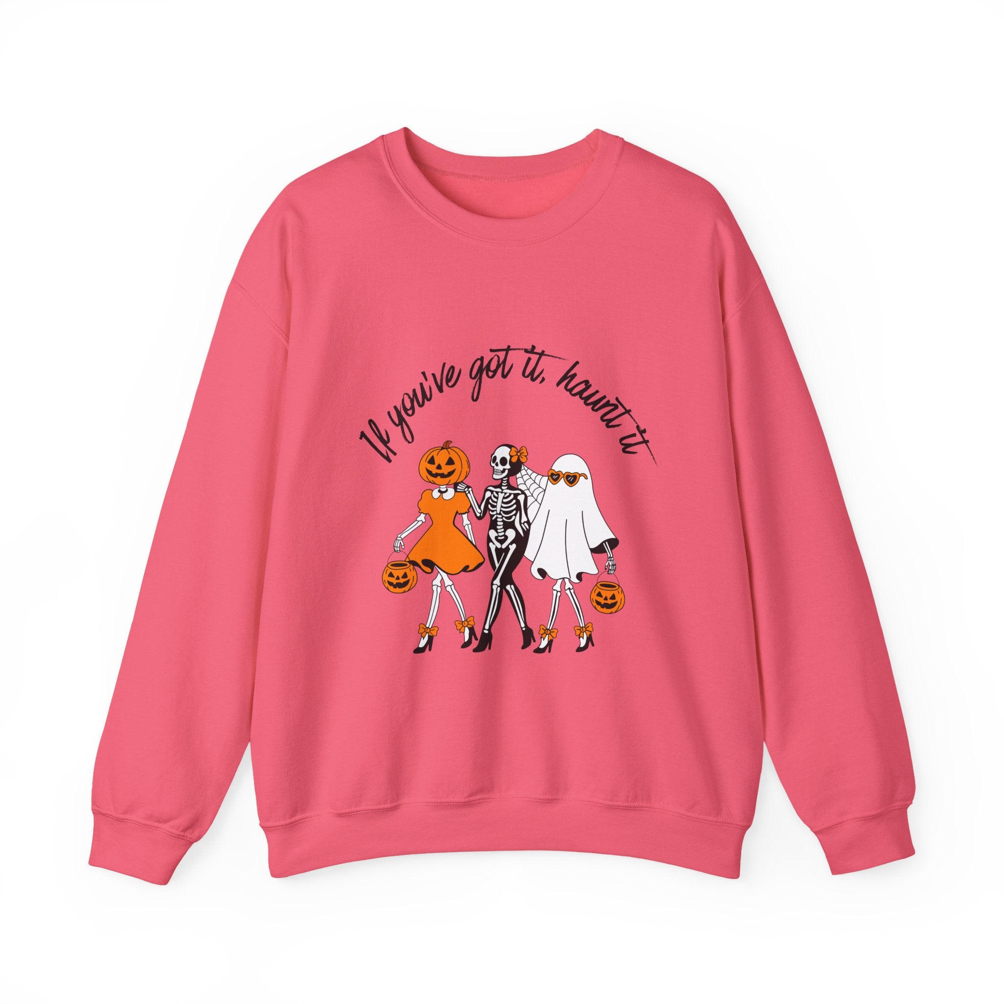 Halloween-Inspired Crewneck Sweatshirt