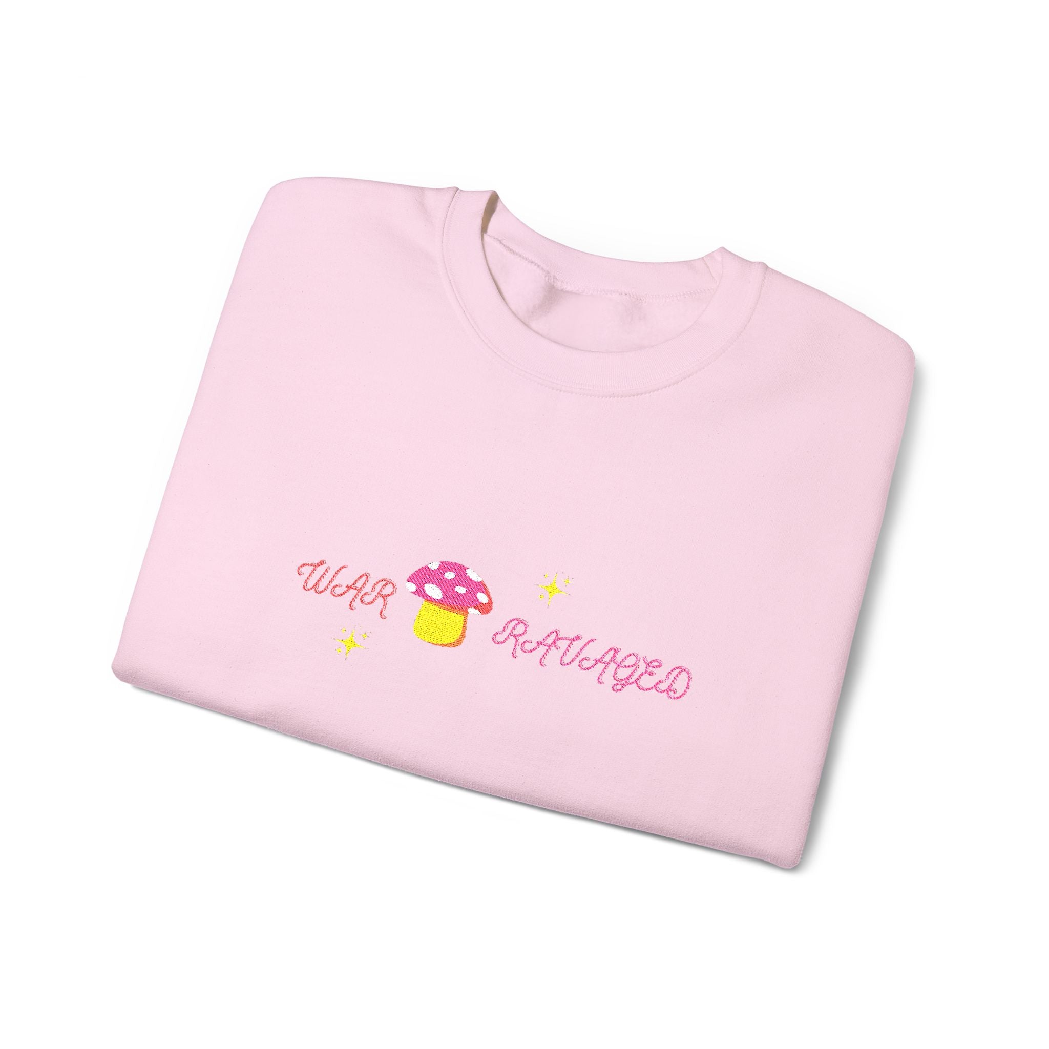Cozy Mushroom 'War Ravaged' Magic Crewneck Sweatshirt