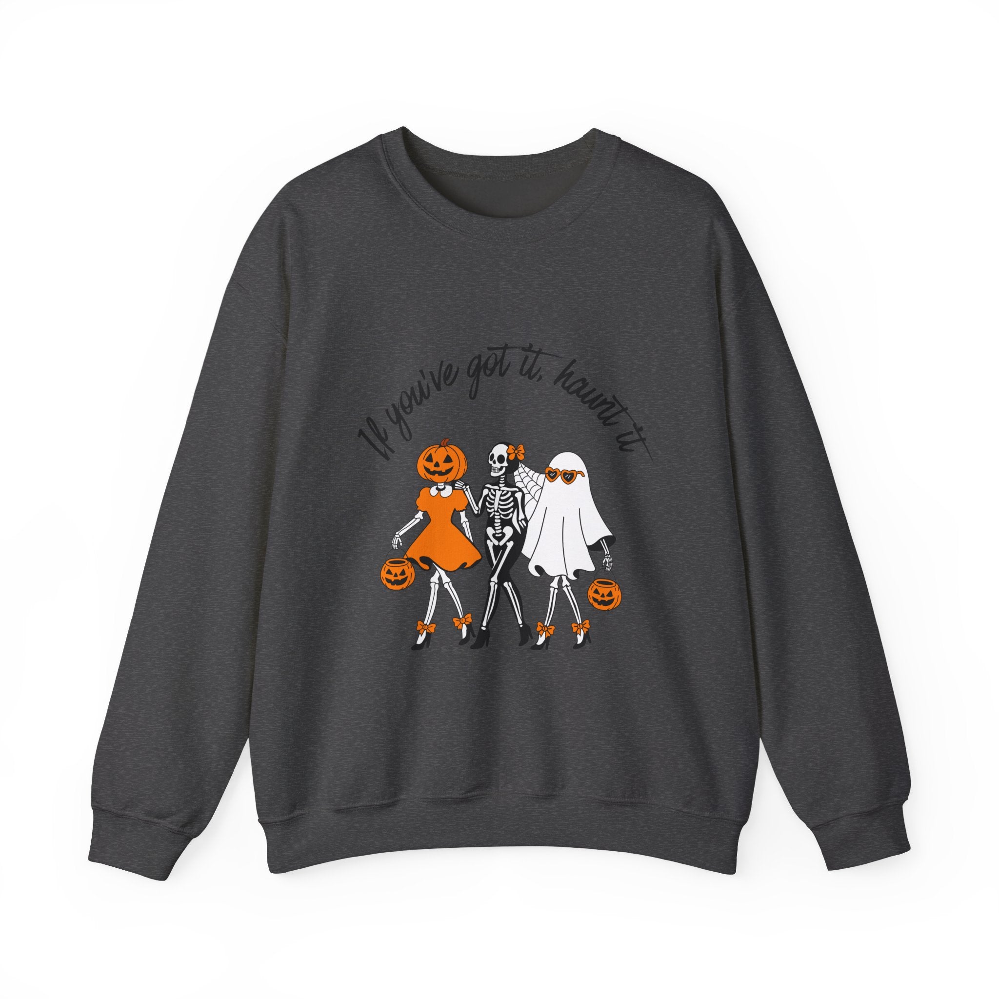 Halloween-Inspired Crewneck Sweatshirt