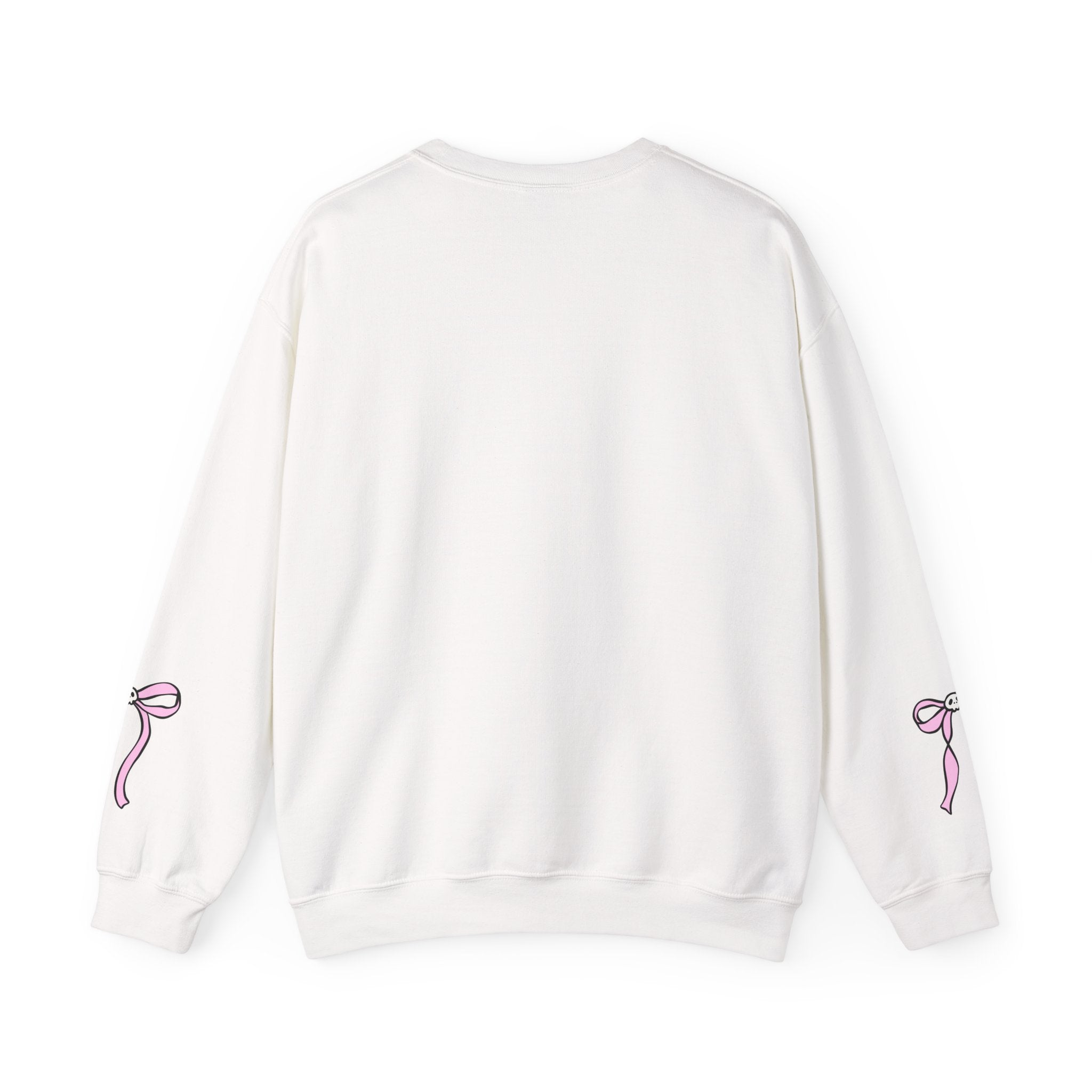 Cute Skull Bow Crewneck Sweatshirt