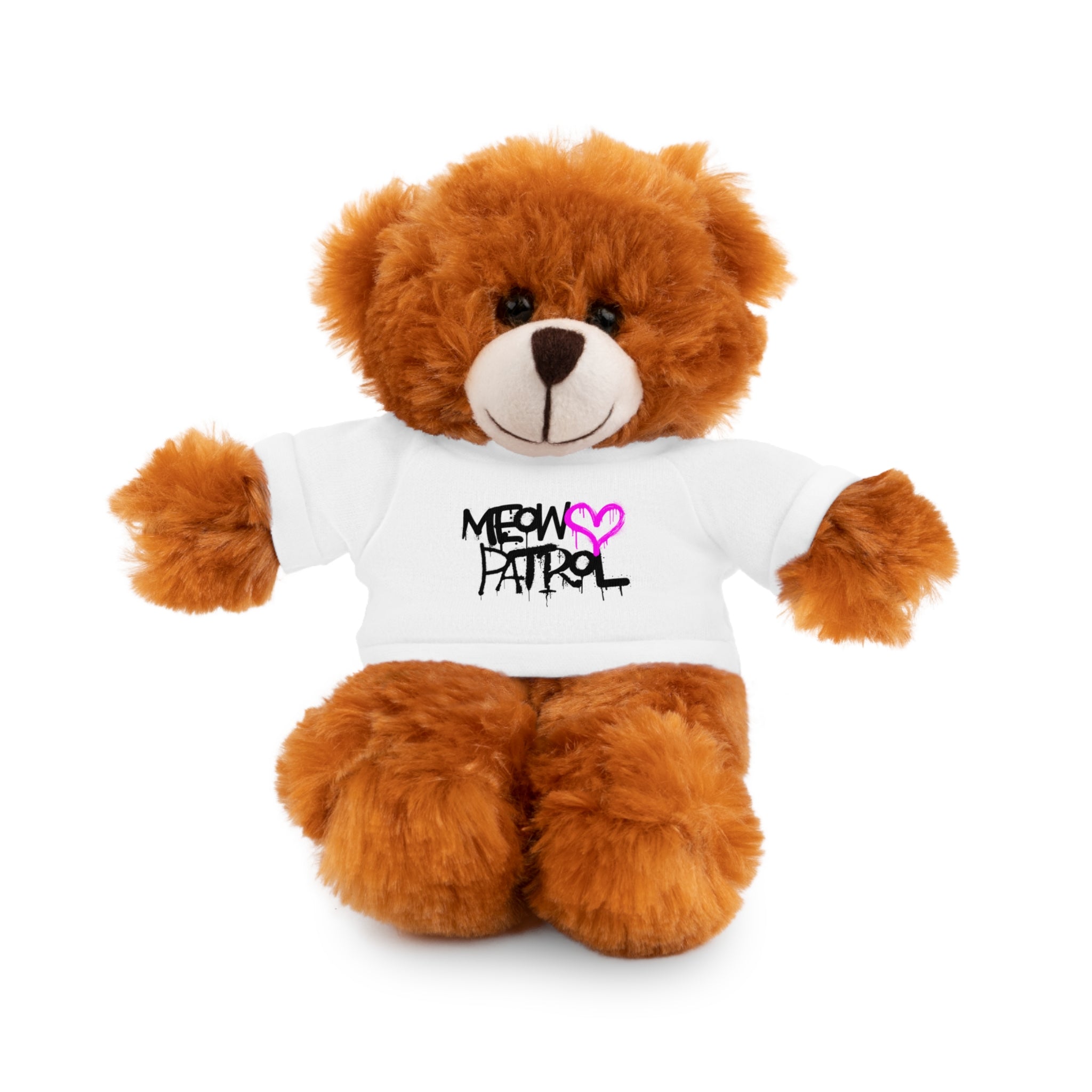 Meow Patrol Cute Plush Teddy Bear