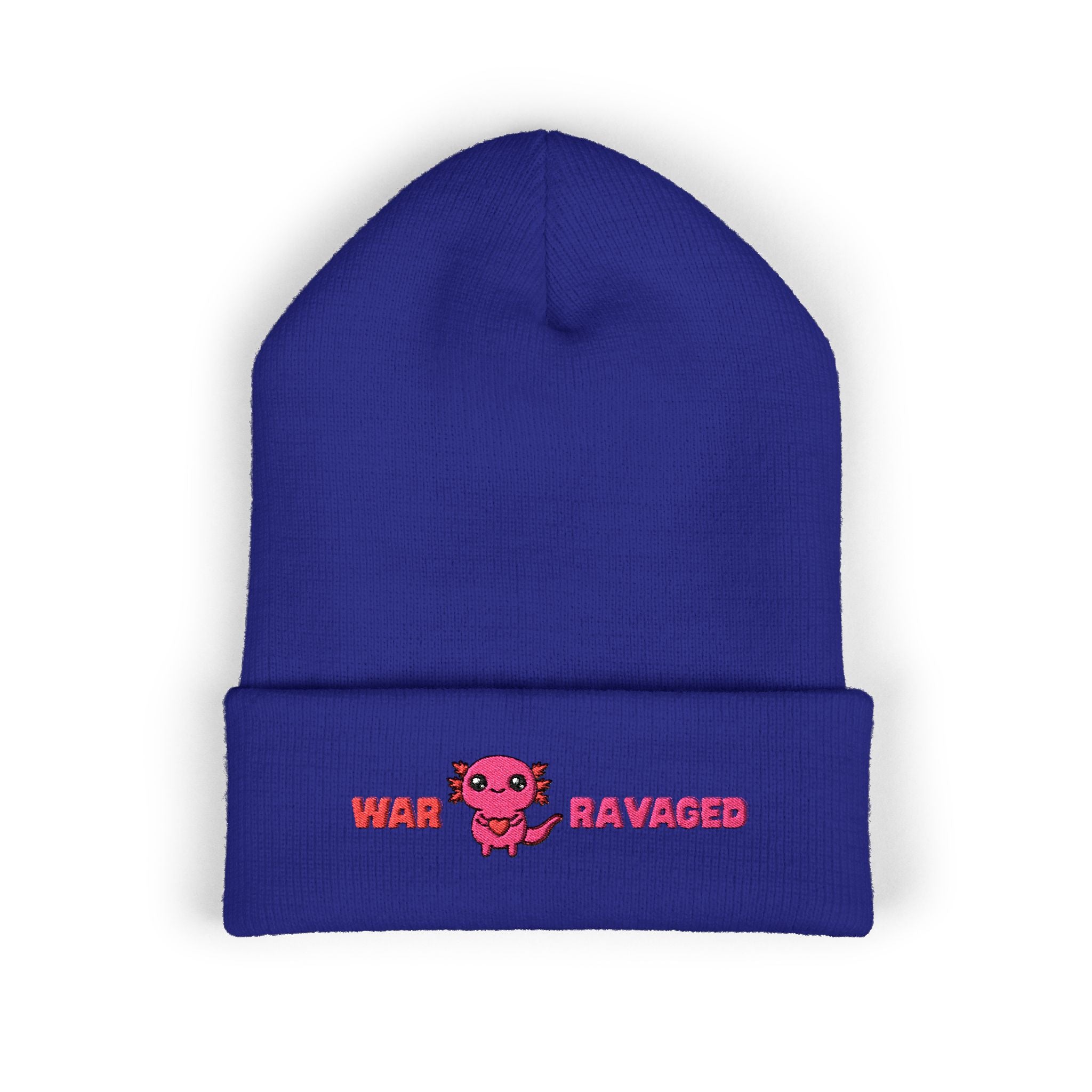 War Ravaged Axolotl Classic Cuffed Beanie