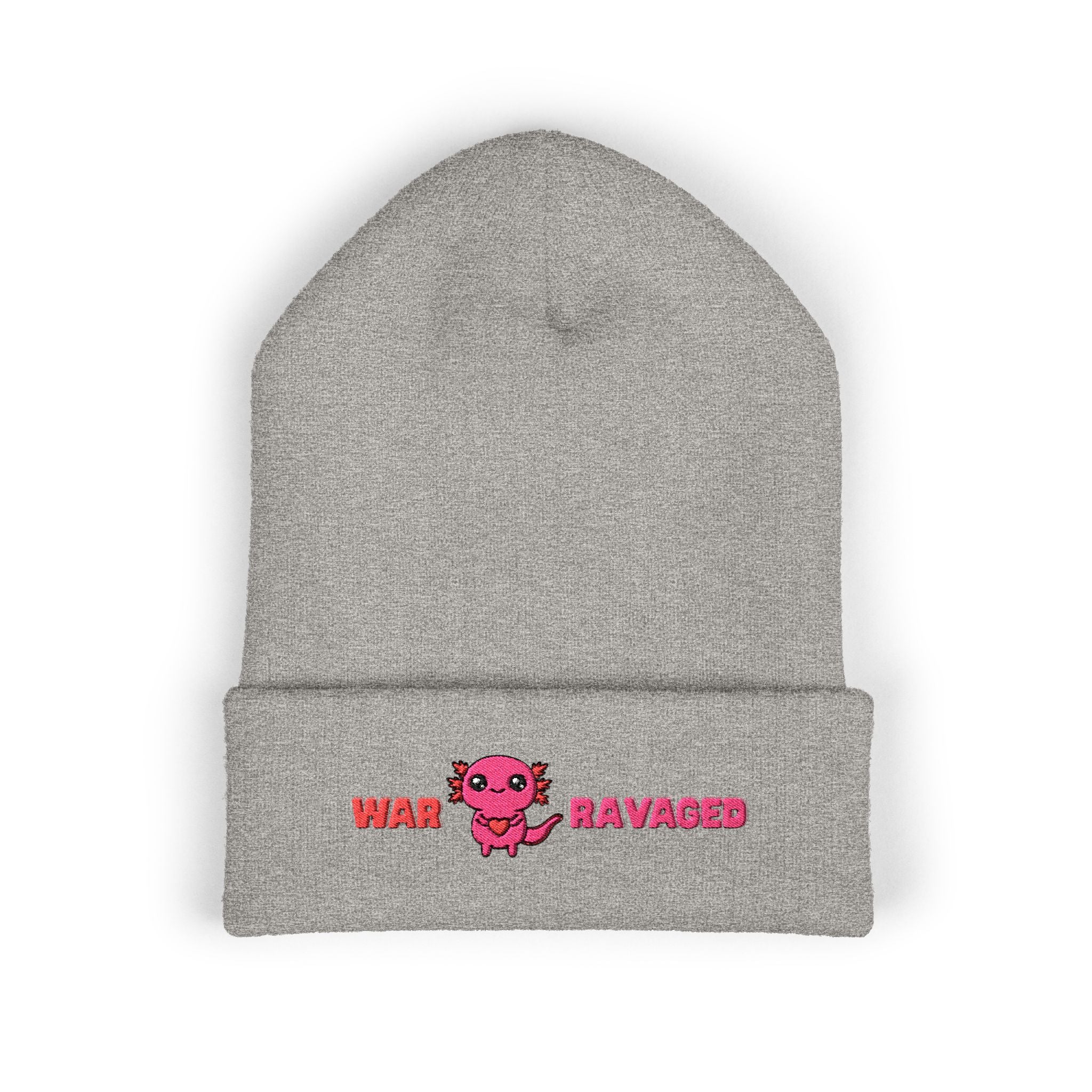 War Ravaged Axolotl Classic Cuffed Beanie