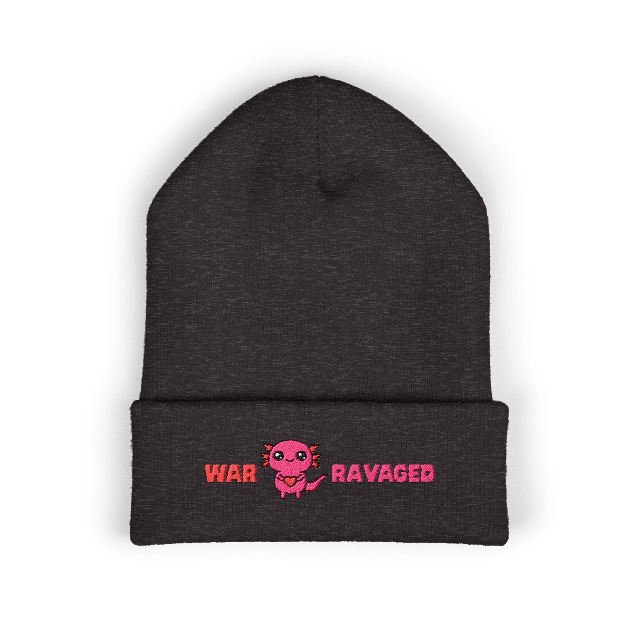 War Ravaged Axolotl Classic Cuffed Beanie